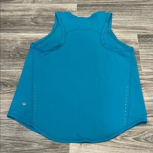 Lululemon Athletica Blue Sleeveless Tank Top